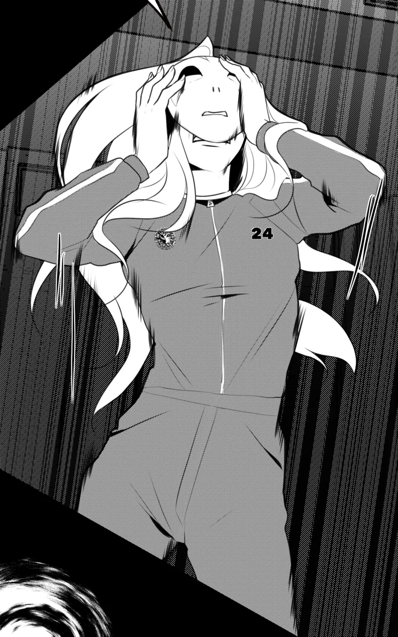 Character close-up before colorization