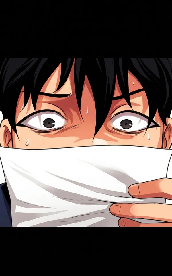The same panel in full color, linework preserved